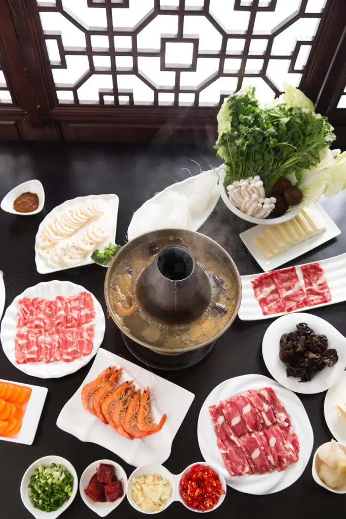 beijing-food-shuanyangrou-涮羊肉 beijing style hot pot
