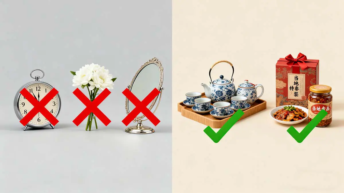 appropriate gifts vs inappropriate gifts