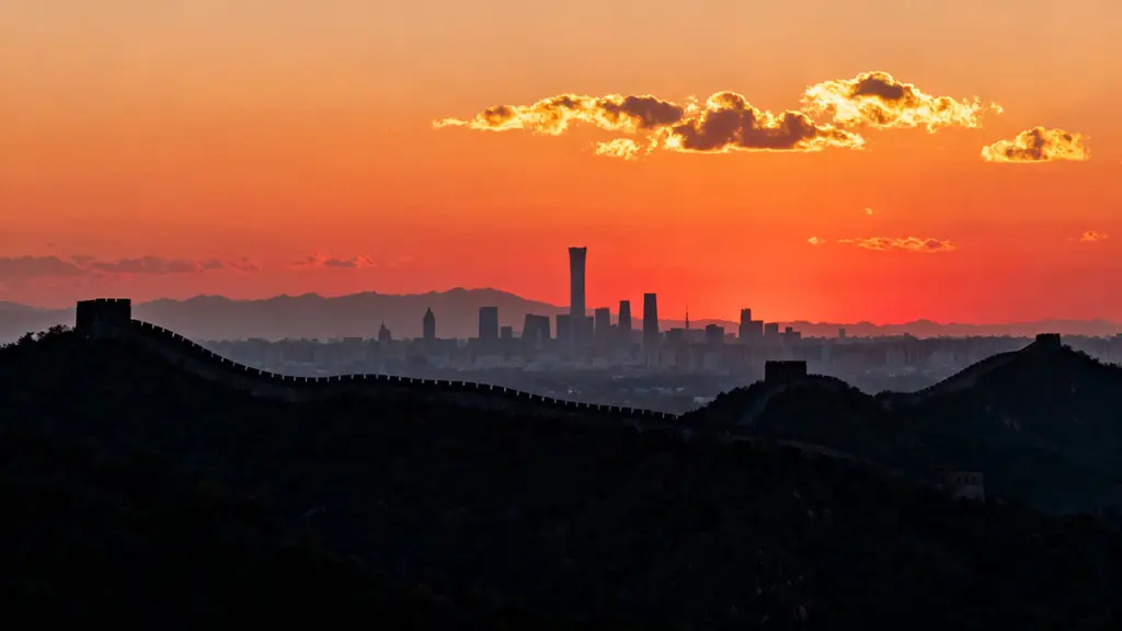 beijing-sunset-greatwall-skyline