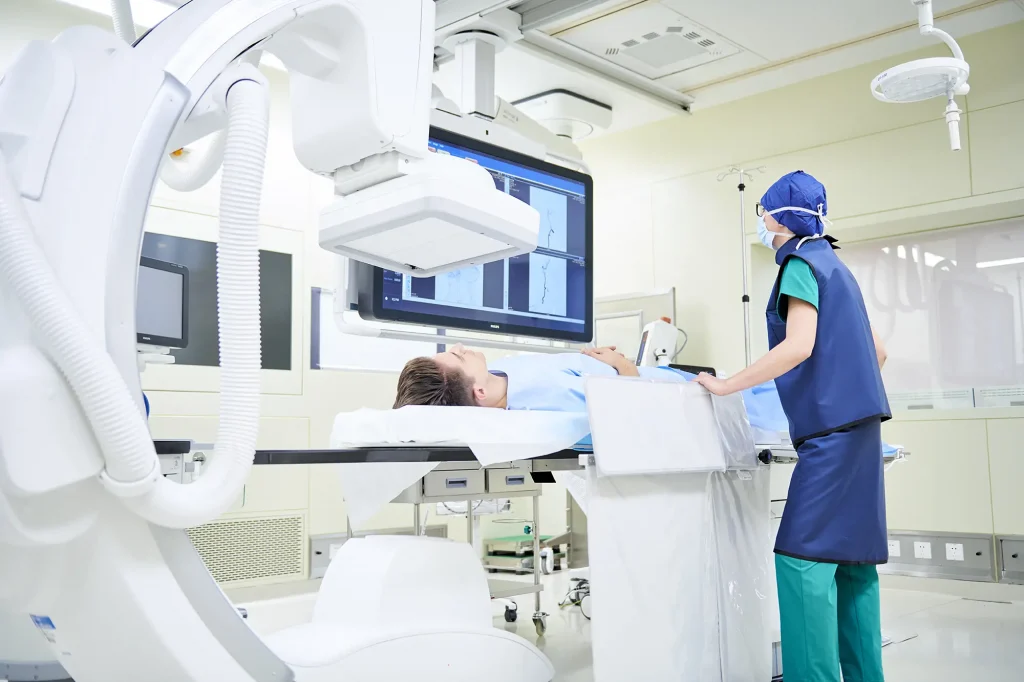 State-of-the-art medical equipment in Chinese hospital meeting international healthcare standards